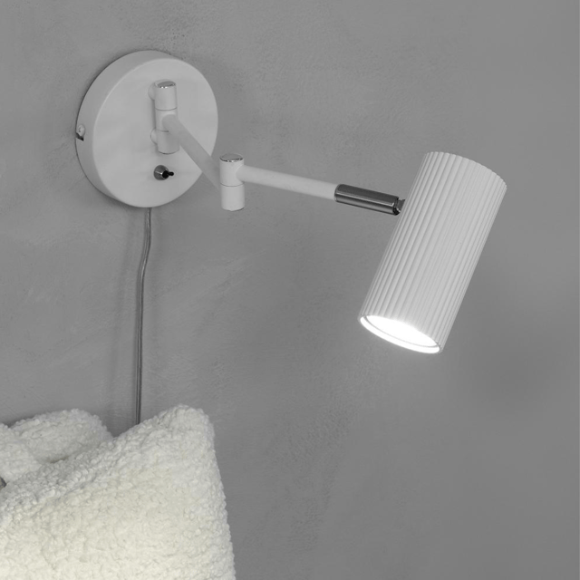 Costilla leselampe vegg 12cm hvit, bilde 1 av 2