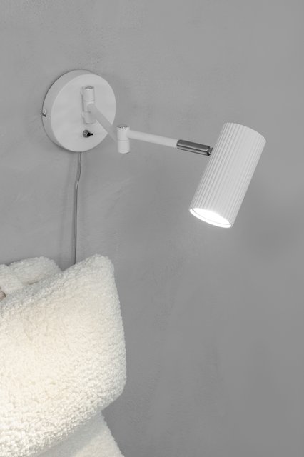 Costilla leselampe vegg 12cm hvit, bilde 2 av 2