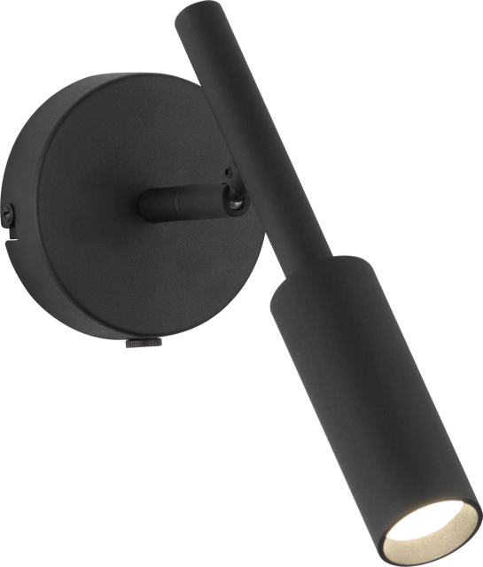 Bino LED leselampe vegg 22,5cm sort, bilde 5 av 8