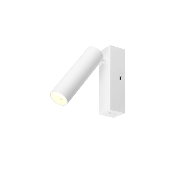 Ambala LED leselampe vegg 1lys 17cm hvit 1
