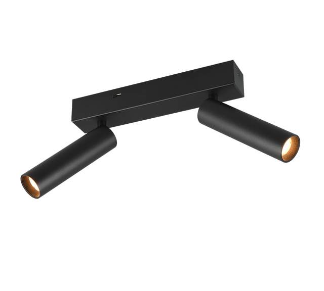 Ambala LED takspot 26cm 2lys sort 1