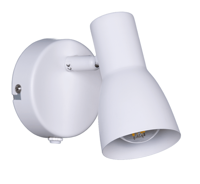 Mikes leselampe vegg 11,5cm hvit, bilde 3 av 6
