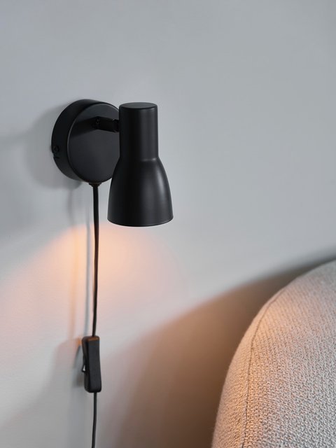 Mikes leselampe vegg 11,5cm sort 4