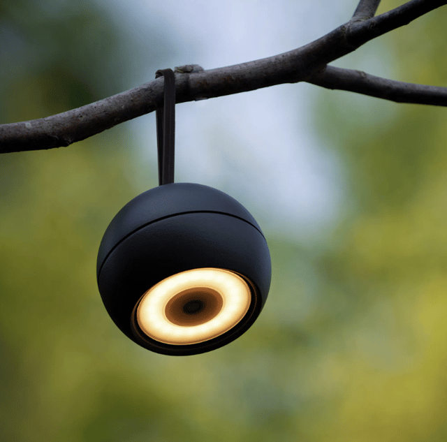 Lunex LED oppladbar IP54 sort 1