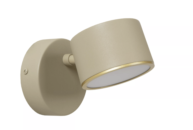 Gian leselampe vegg 13cm beige, bilde 3 av 6