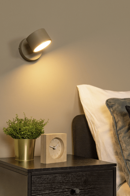 Gian leselampe vegg 13cm beige, bilde 5 av 6