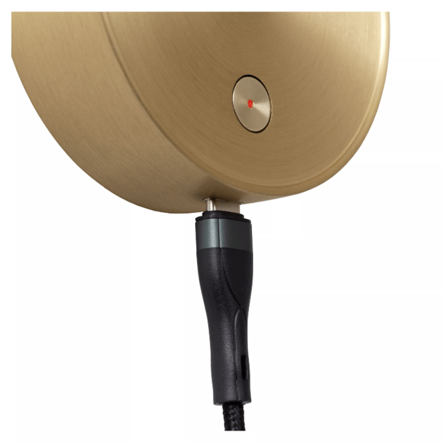 Asja LED oppladbar leselampe vegg 42cm messing, bilde 3 av 5