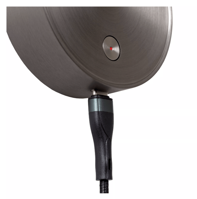 Asja LED oppladbar leselampe vegg 42cm grå, bilde 3 av 5