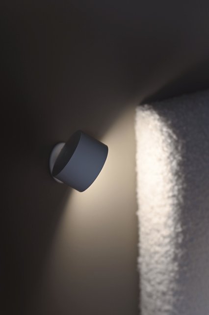 Frida LED oppladbar leselampe vegg 7,5cm hvit 3