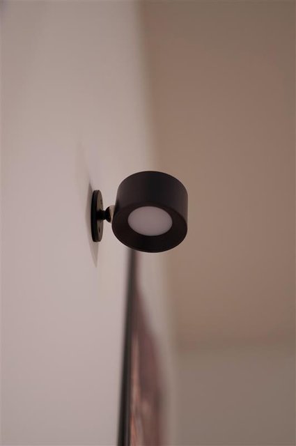 Frida LED oppladbar leselampe vegg 7,5cm sort 4