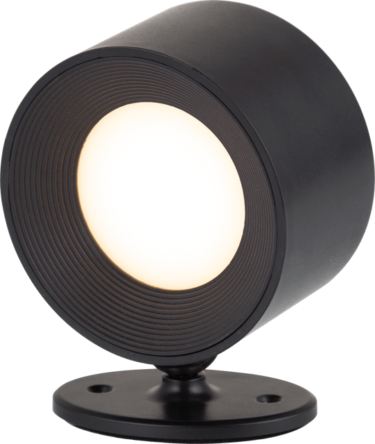 Frida LED oppladbar leselampe vegg 7,5cm sort, bilde 6 av 10
