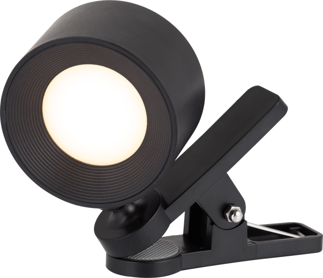 Frida LED oppladbar leselampe vegg 7,5cm sort, bilde 7 av 10