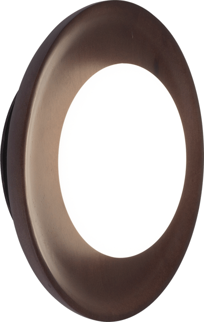 Magne LED oppladbar vegg/taklampe 20cm sort 3