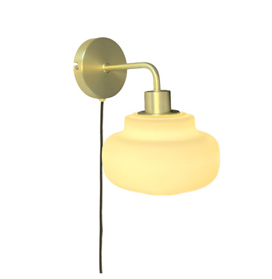 Soria vegglampe 26,5cm messing 3