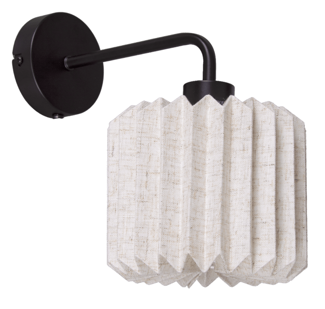 Fleur vegglampe 28,5cm sort 3