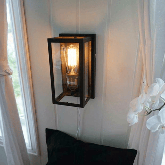 Dovre vegglampe 25cm sort 1