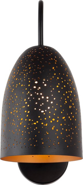 Clint New vegglampe 12cm sort 3