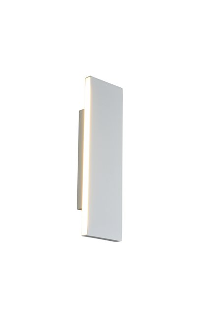 Concha vegglampe 28cm hvit, bilde 2 av 3