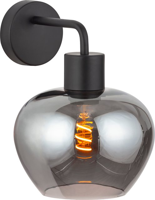 Kelly vegglampe 25cm smoke, bilde 7 av 8