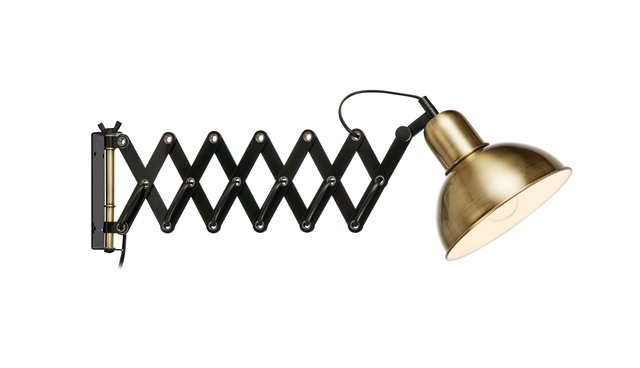 Riggs vegglampe 18,5cm messing 4