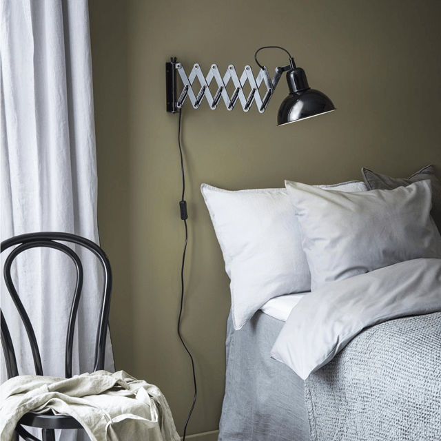 Riggs vegglampe 18,5cm sort 1