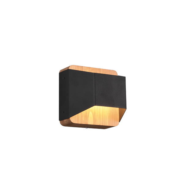 Arino LED vegglampe 12cm sort 2