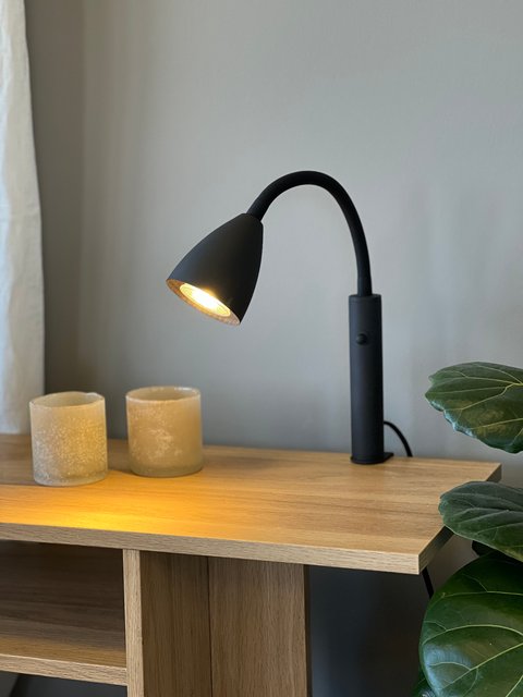 Lina leselampe til sengegavl 40,8cm sort 3