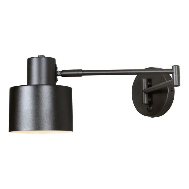 Beros leselampe vegg 16cm sort