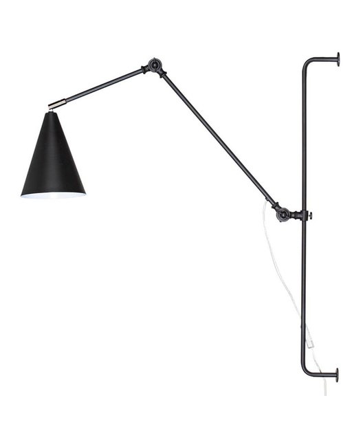 Yukon vegglampe lang 78cm sort 3