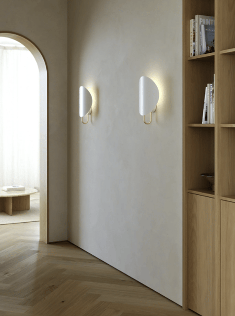 Spargo vegglampe 39cm hvit, bilde 3 av 6