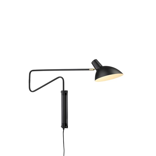 Metropole Deluxe Small vegglampe 36cm sort 2