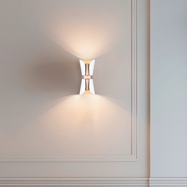 Coat vegglampe 21cm hvit, bilde 1 av 6