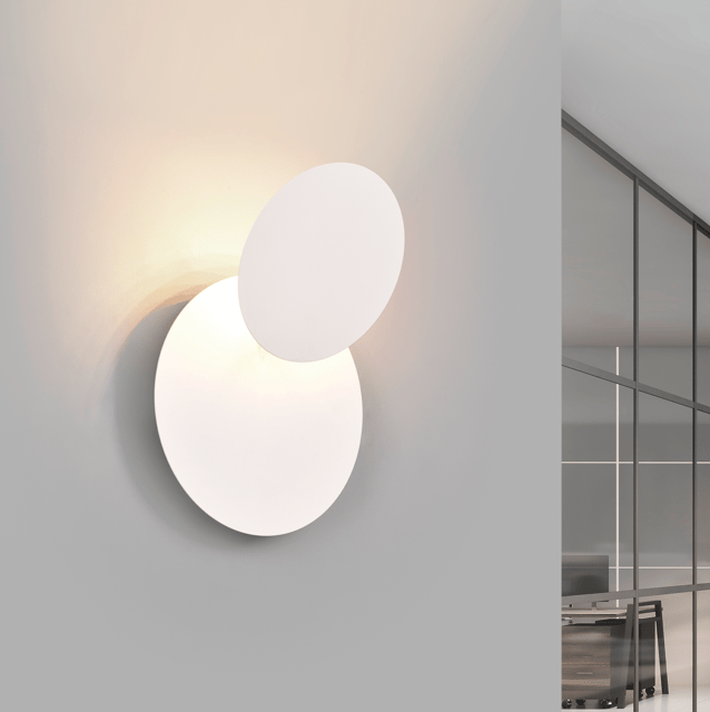 Mio LED vegglampe 18cm hvit 1