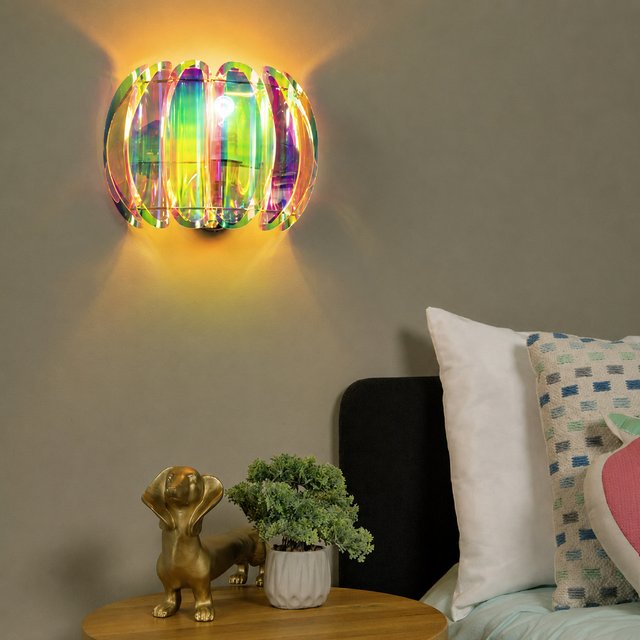 Glinstar vegglampe 30cm flerfarget, bilde 1 av 5