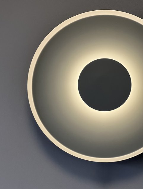 Lydia LED vegglampe 35cm grå, bilde 2 av 9
