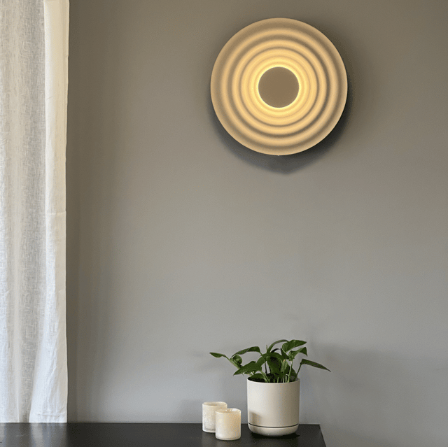Lude LED vegglampe 40cm rosa, bilde 1 av 10