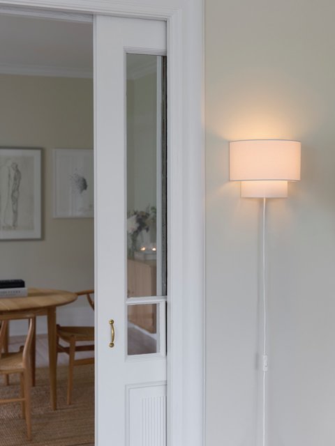 Trysil vegglampe 20cm beige 2
