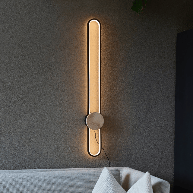 Lyon LED vegglampe 90cm sort 1
