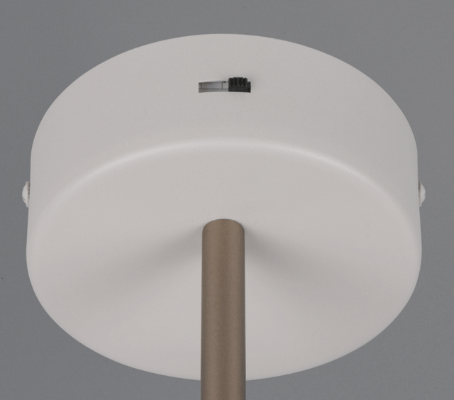 Keaton LED vegglampe 20cm grå 3