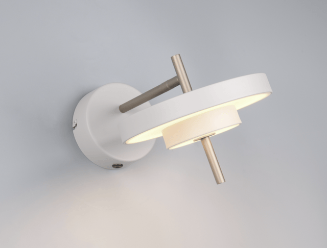 Keaton LED vegglampe 20cm grå 4