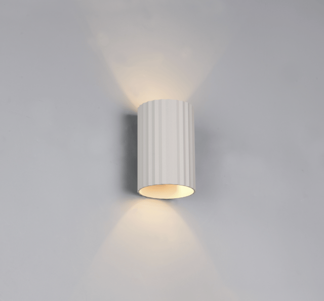 Imaria vegglampe 8cm grå 1