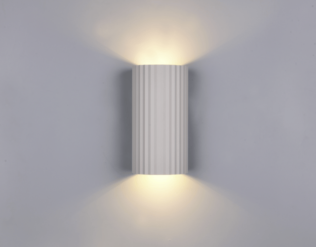 Soka vegglampe 2lys 18cm grå, bilde 3 av 3