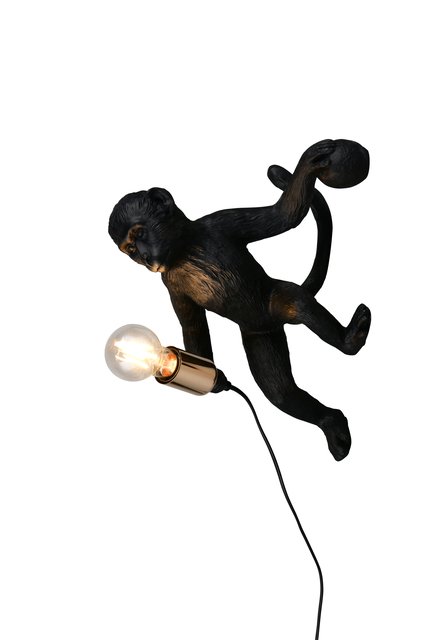 Louy vegglampe 36,5cm sort 1