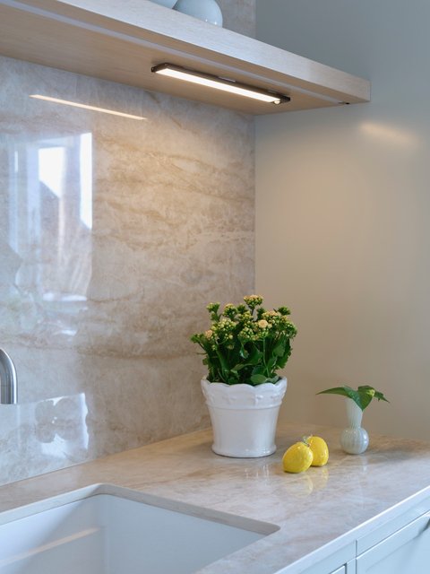 Easy LED oppladbar armatur benkbelysning 40cm sort 2