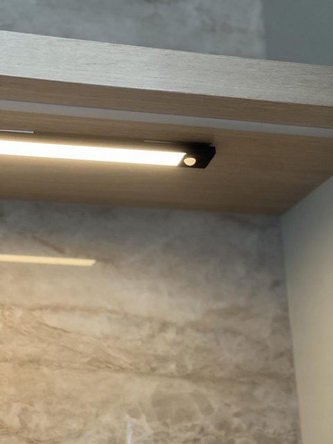 Easy oppladbar benkarmatur m/sensor 20cm sort, bilde 2 av 4