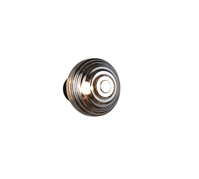 Earl LED oppladbar vegglampe 15,5cm smoke, bilde 1 av 5