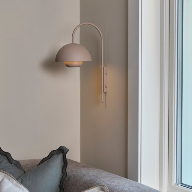 Myla LED oppladbar vegglampe 45cm beige, bilde 1 av 3