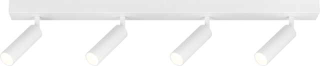 Bino LED skinne 4lys 80cm hvit 2