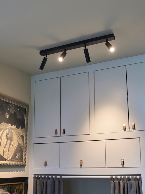 Bino LED skinne 4lys 80cm sort, bilde 6 av 6