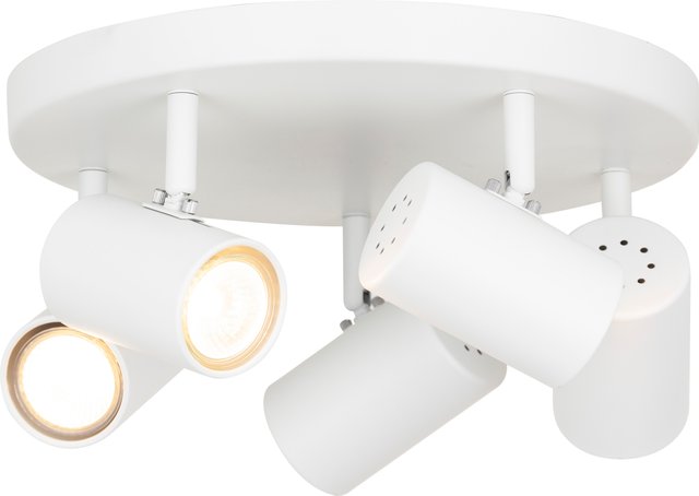 Noor II takspot 5lys 30cm hvit, bilde 6 av 7